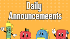 Daily Announcements